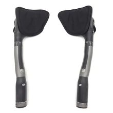 

Keddie Carbon fiber bike gray TT handle TT air bar rest handle 3K rest handlebar / deputy handle