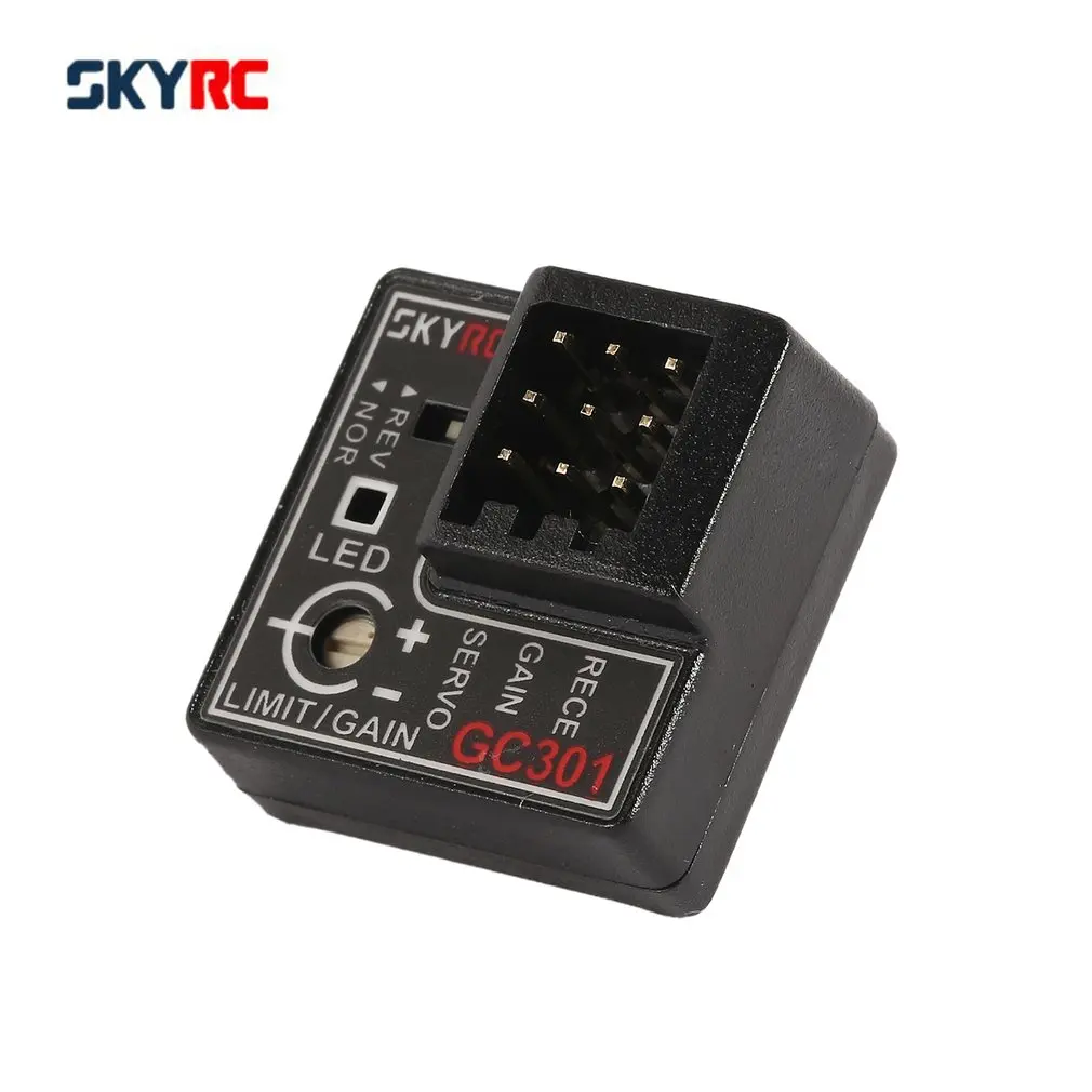 SKYRC GC301 мини гироскоп для RC автомобиль дрейф гоночный автомобиль рулевое управление выход интегрированный компактный светильник-весовой дизайн