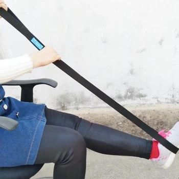 

Long Band Mobility Aid Loop Leg Lifter Strap with Hand Grip
