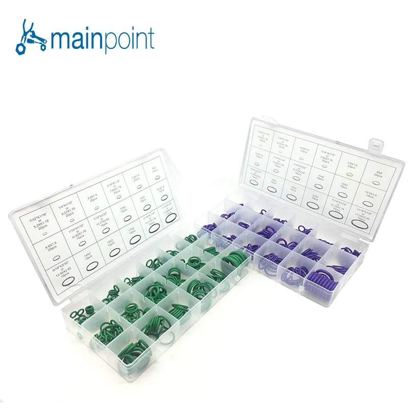 Mainpoint 270 шт. 18 Размеры резиновое комплект кондиционер HNBR O кольца колцеобразное