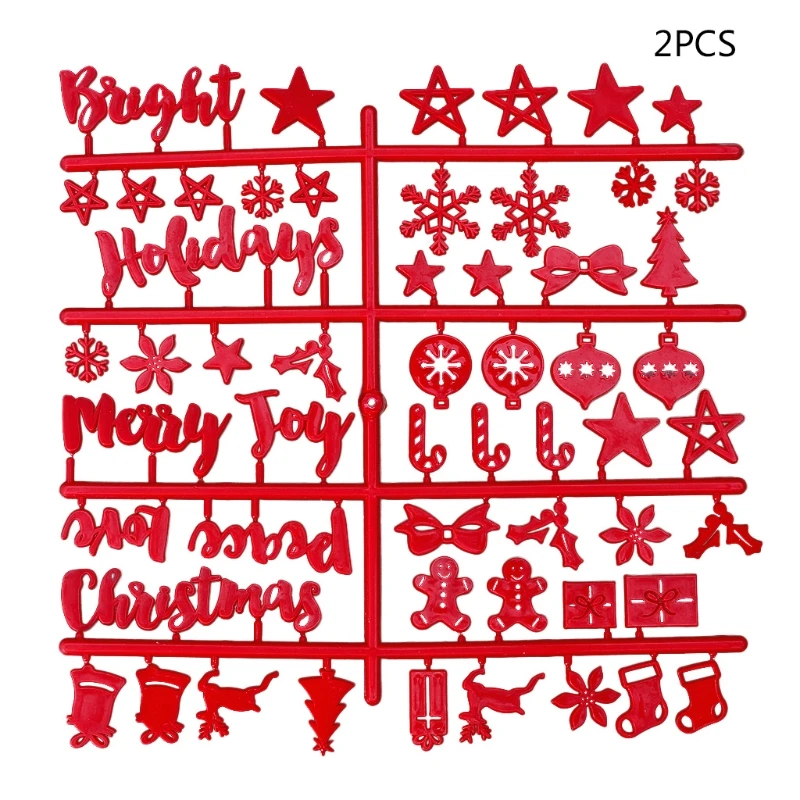 Рождественская войлочная вывеска пластиковые буквы для войлочной табличка с надписью для вывески