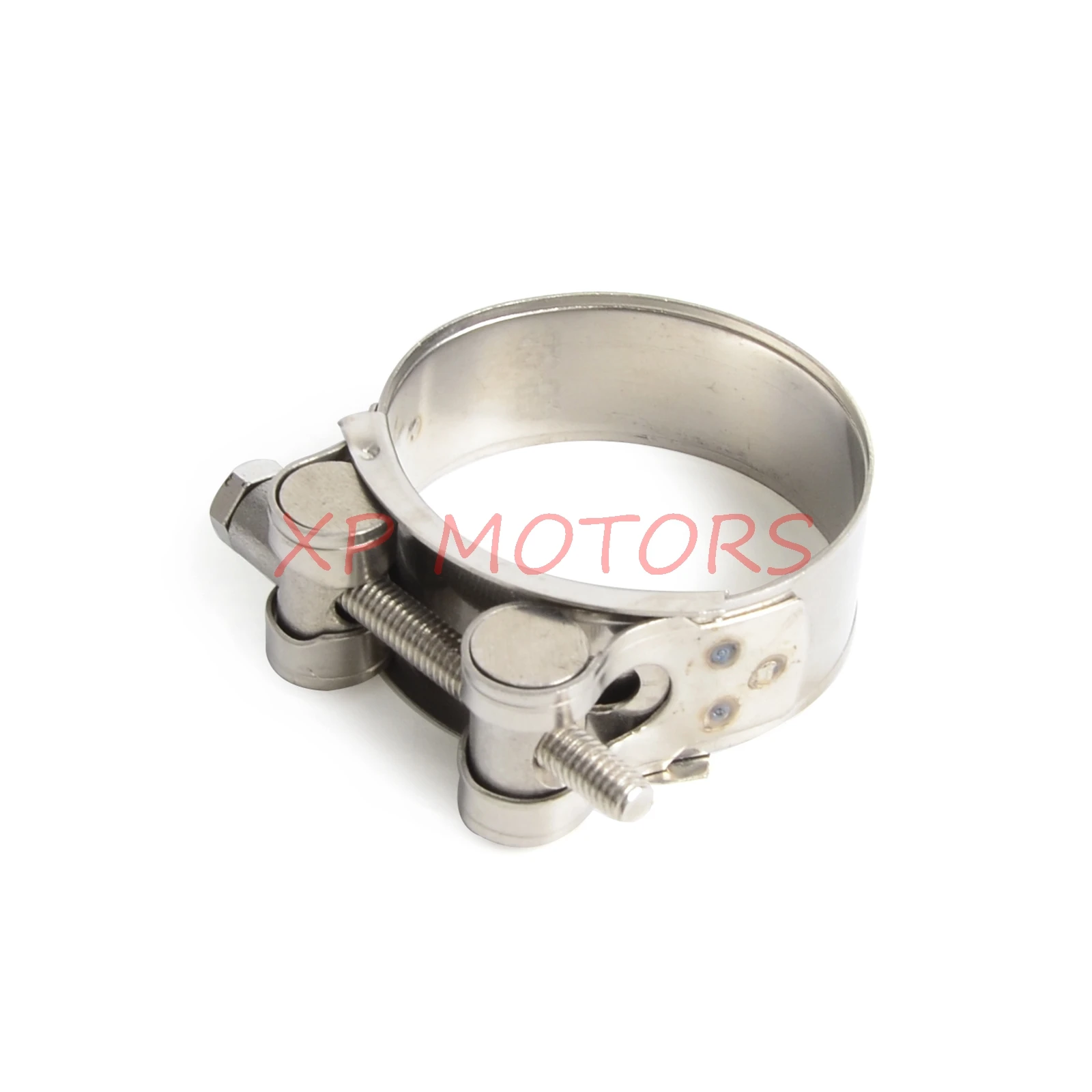 Heavy Duty Stainless Steel Motorcycle Exhaust Banjo Clamp Clip 59mm 62mm Fits 59 62mm Slip on