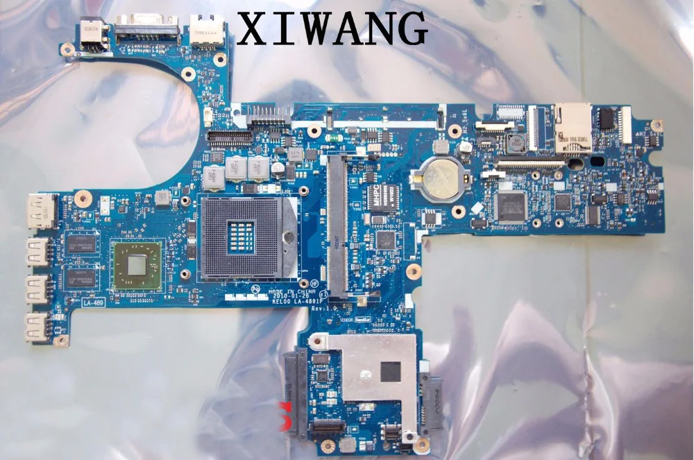 

593841-001 Free Shipping For HP 6440B 6540B motherboard KEL00 LA-4891P REV:1.0 PGA988A laptop motherboard