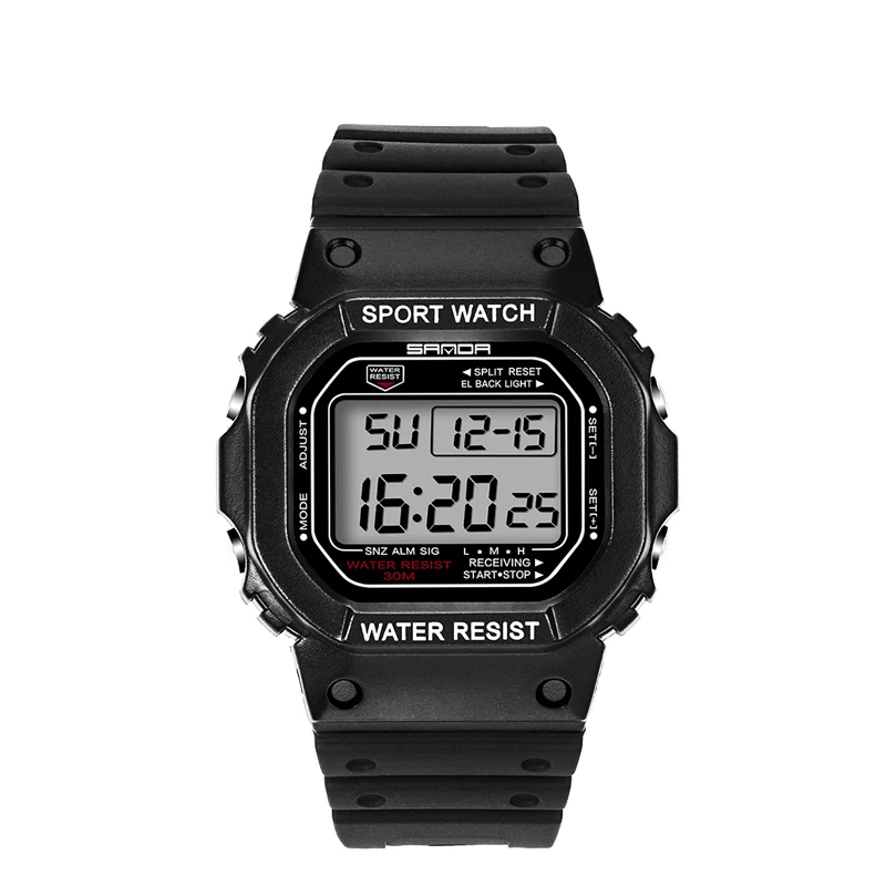 

Unisex waterproof wrist digital automatic watches digitais watch running mens women digitales clock diving sport watch