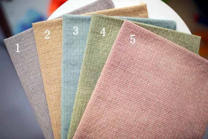 

DIY Japan Little Cloth group Yarn-dyed fabric,for sewing Handmade Patchwork Quilting ,Grid stripe dot