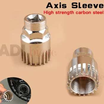 

MUQZI MTB Bicycle Axis Sleeve 20 Teeth Bottom Bracket Installation Disassemble Tool High Strength Carbon Steel Socket Wrench