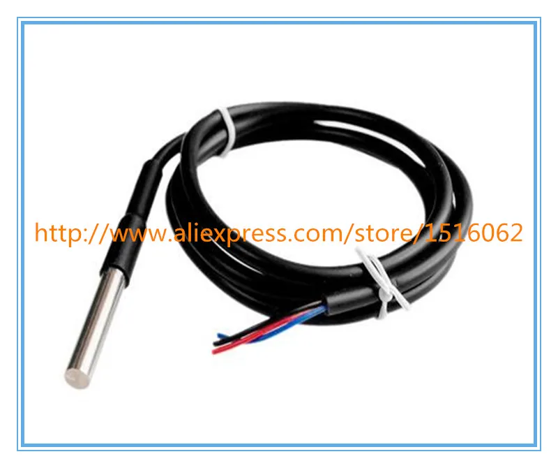 Stainless steel package Waterproof DS18b20 temperature probe ...