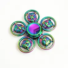 056 высокое качество Спиннер металл Радуга Дракон рука палец Спиннеры аутизм СДВГ фокус тревога помощи стресс