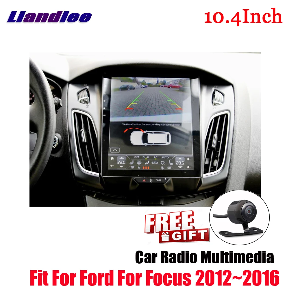 Top Liandlee Android Tesla vertical Screen For Ford For Focus 2012~2016 Car Carplay Mirror link GPS Navi Navigation Map Camera Media 2