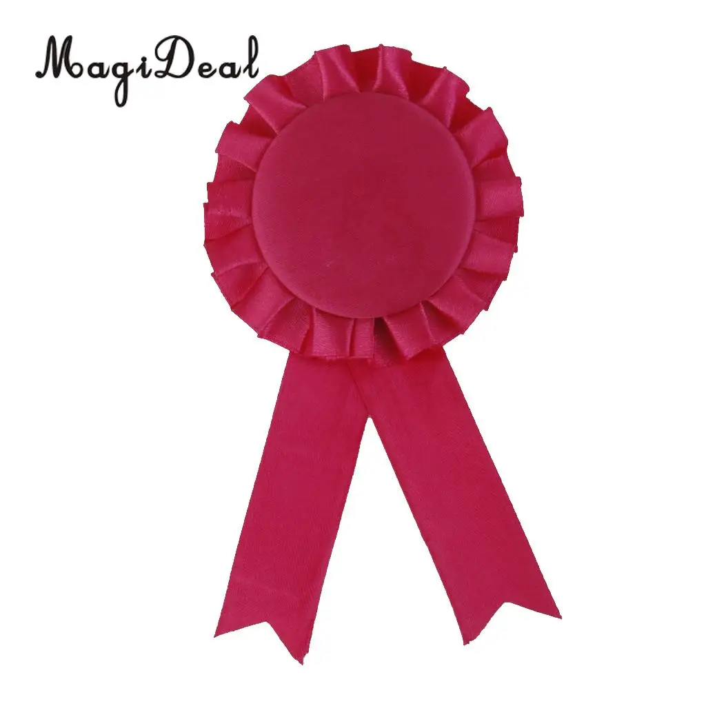 MagiDeal A Plain blank Award Ribbon Badge Bridal Shower Favors Hen Party Decorations