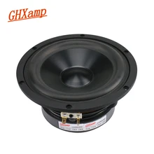 GHXAMP 6,5 дюймов средний-НЧ-динамик Hifi динамик 40-60 Вт 176 мм Средний бас 4-8 Ом Lound Динамик керамическая раковина литая алюминиевая рама 1 шт