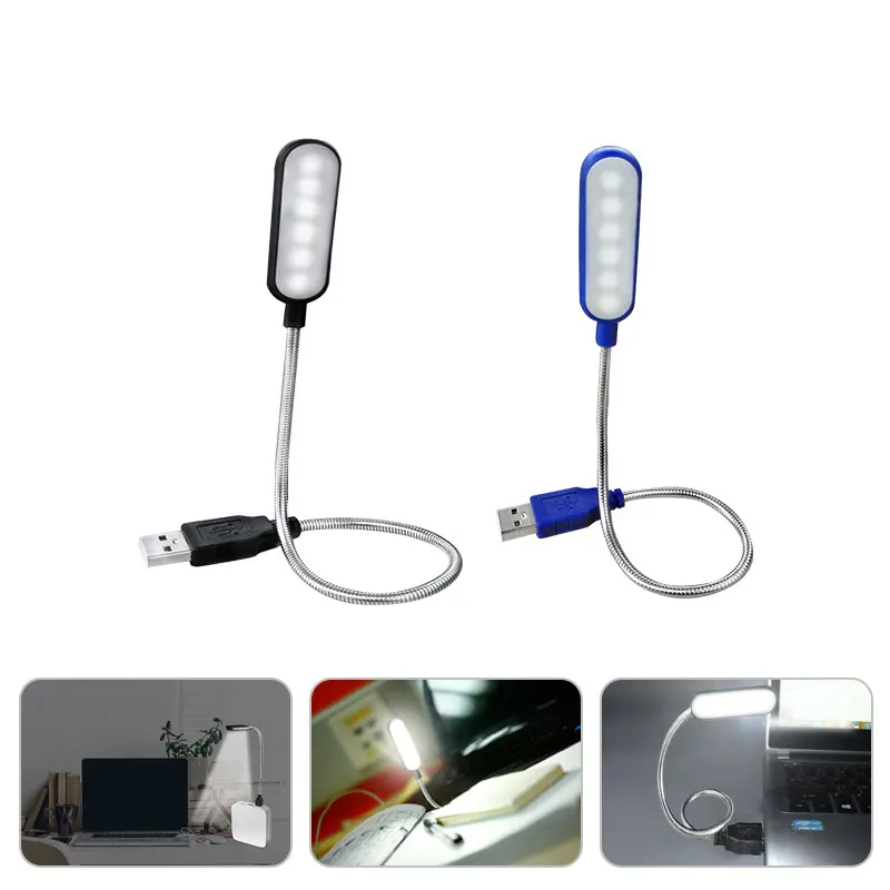 Портативные настольные светодиодные лампы с USB 360 градусов 5 в постоянного тока