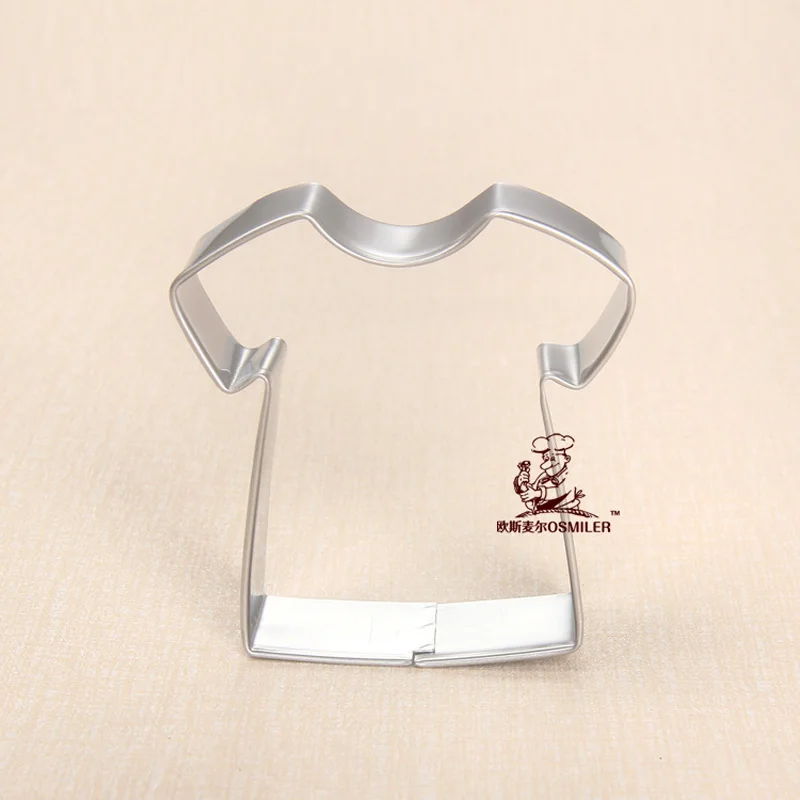 Cookie cutter Baking mold Cookie mould 1pcs Baking patisserie reposteria jersey Moldes Metal Cookie Cutter Fondant Cake Decor Kitchen Accessories Sporty Shirt Moulds