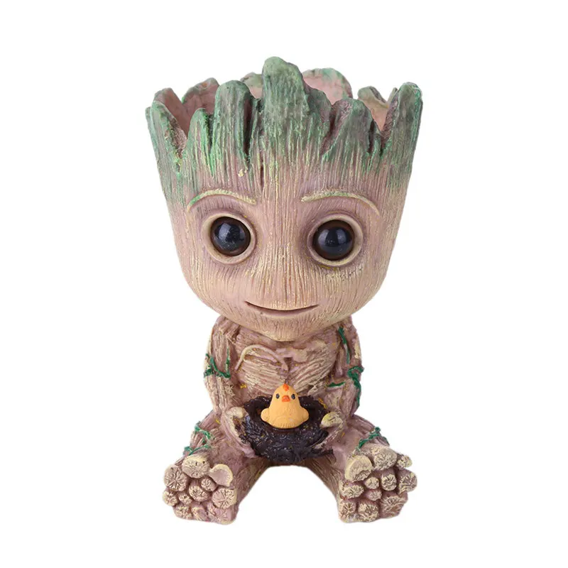 Детский цветочный горшок Groot милые фигурки героев игрушка держатель для кастрюли