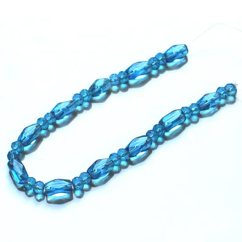

StreBelle DIY Beads Macthing Square Shape & Rondelle Shape Beads for Fashion Bracelets Necklaces and Earrings 3Strings/pack