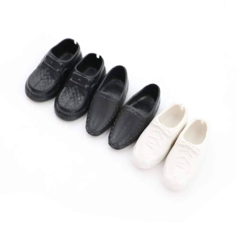 

2018 New 3 Pairs /Set Fashion Doll Shoes Heels Sandals For Ken Dolls Accessories High Quality Baby Toy