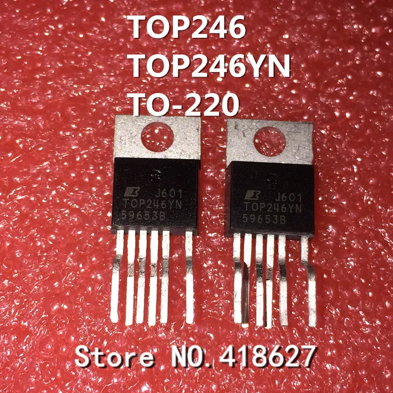 5PCS TOP246YN TOP246 TO-220-6 Integrated Off-line Switcher IC new