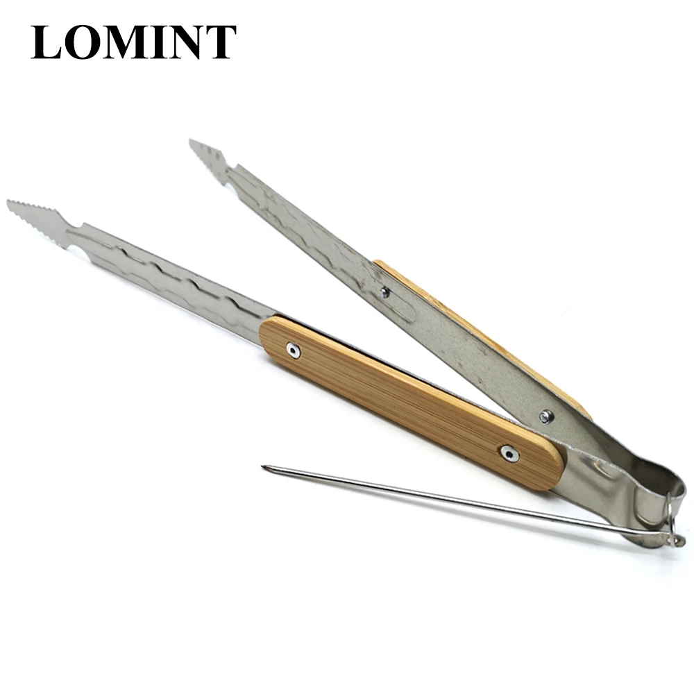 

LOMINT Bamboo Handle Shishia Tongs Hookah Tweezers Nargile Chicha Charcoal Accessories Gadgets Wholesale Drop Shipping LM-120