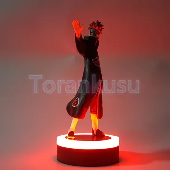 

Naruto Z Action Figure Pain Red Led Light DIY Display Toy Anime Uzumaki Naruto Shippuden Pain Model Toy DIY95