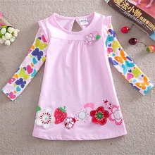 novatx F2275 Children Girl t shirt Baby Girl Clothing Fashion T Shirt for Girls Spring Autumn Long Sleeve Casual T Shirt