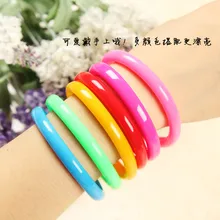 

10pcs 0.5mm Wholesale cute ballpoint pens Creative Art Deco Hand wristband shape 22cm long free shipping