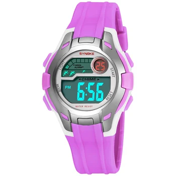 

Child Digital Watches Outdoor Sports Students Watch Waterproof Electronic Watches Teens Clock LL@17