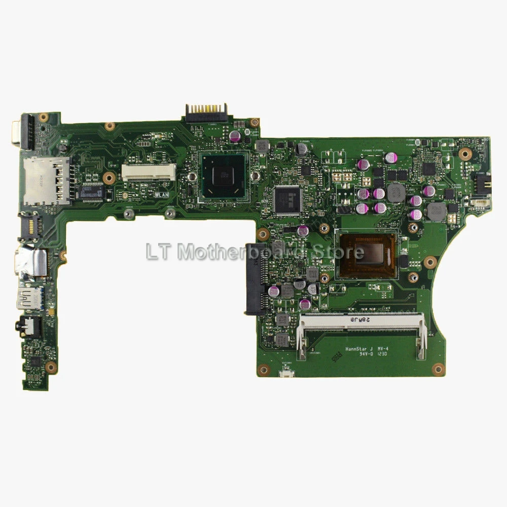 مع i3 cpu HM76 ل Asus X501A X301A X401A F401A F501A Laptop اللوحات REV3.0 Maibboard اللوحة