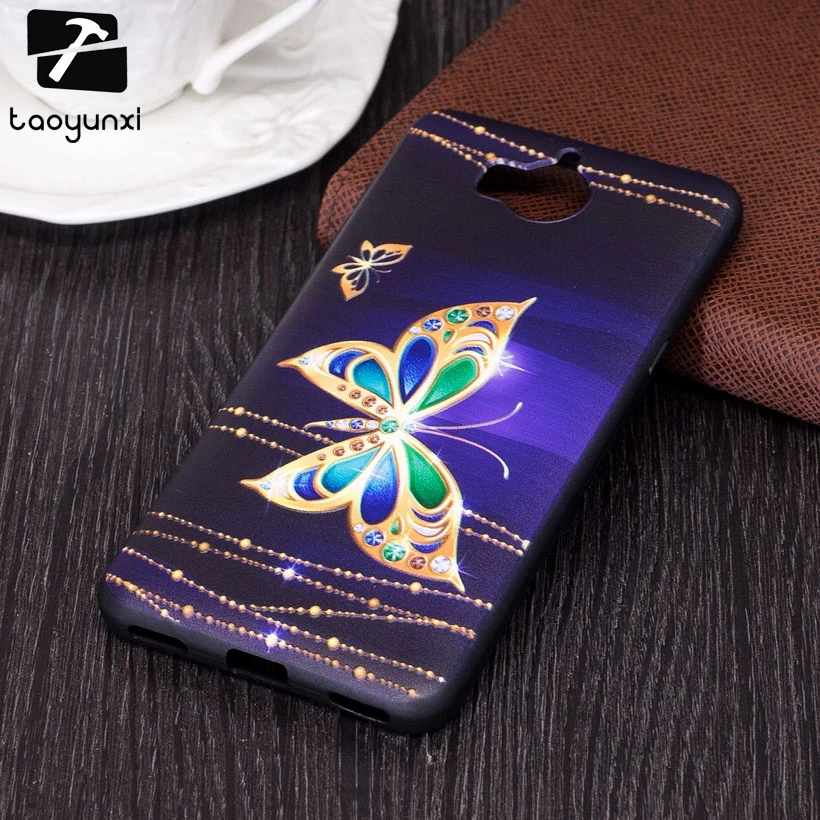 

TAOYUNXI Silicone Phone Covers Case For Huawei Y5 2017 Y5 III Y5 3 Y6 2017 MYA-L22 MYA-L03 MYA-L23 Honor 6 Play Nova Young Bags