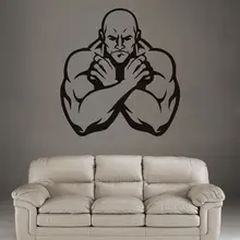 Gym Sticker Fitness Decal Body-building Posters Vinyl Wall Decals Pegatina Quadro Parede Decor Mural Gym Sticker