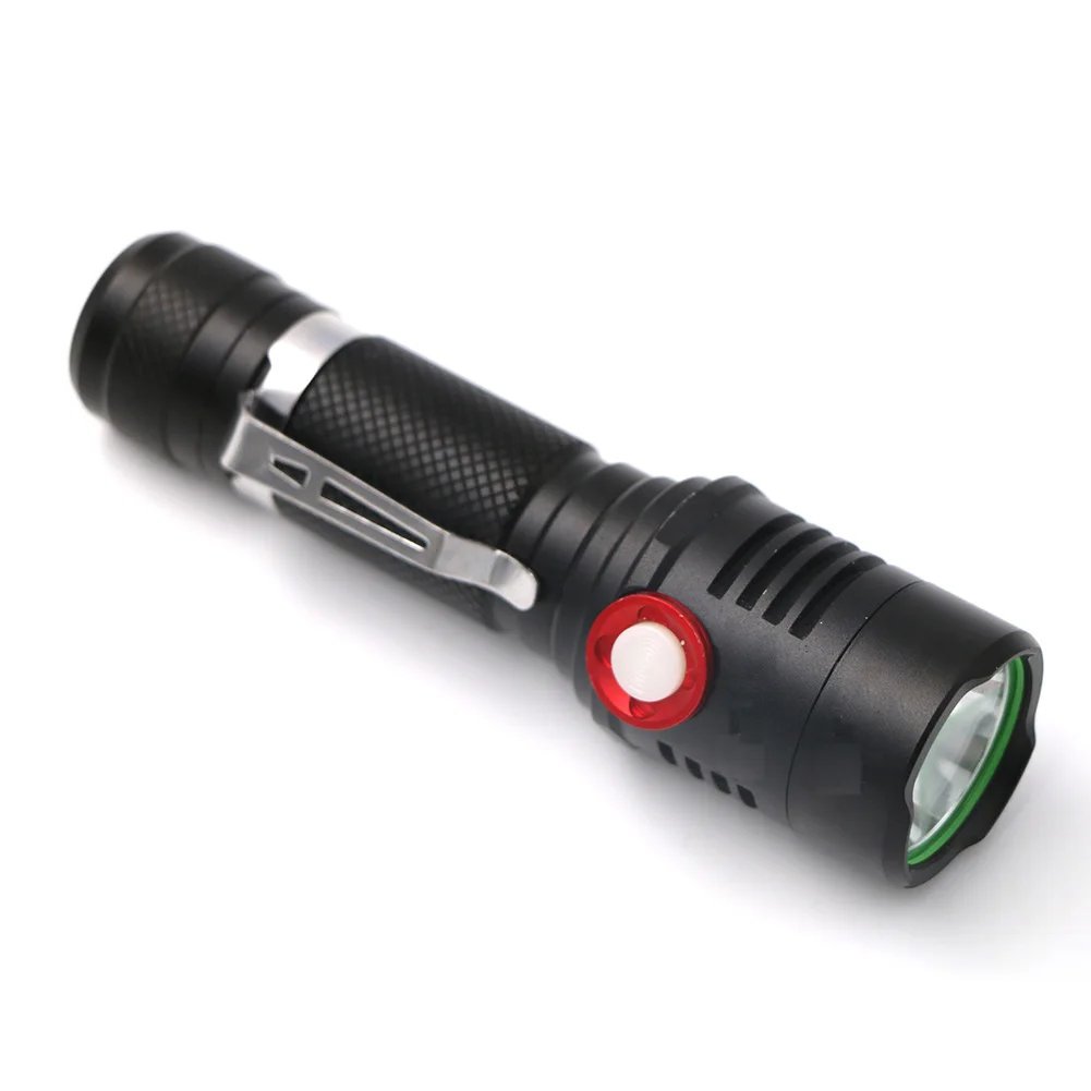 

LED Flashlight Lampe Torch 2-Mode LED Flash Light Torch Lamp L2 Led Powerful Linterna LED Tactical Lamp By 18650 Battery/USB