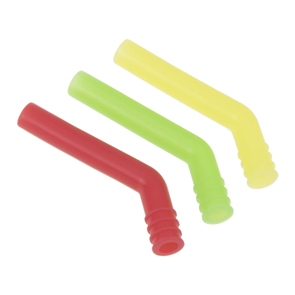 

3PCS Engine Exhaust Pipe Silicone End Deflector Extension for 1/8 Nitro RC Hobby Model Car HSP Himoto HPI Traxxas Losi Axial