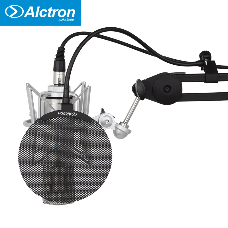 Alctron MA019B новый металлический экран мини поп фильтр для микрофонов|Микрофонные