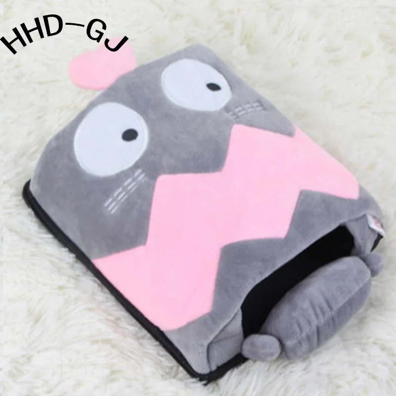 HHD-GJ зимний теплый коврик для мыши Totoro толстый мультяшный медведь плюшевый с подогревом с браслетом милый игровой коврик для мыши - Цвет: 10