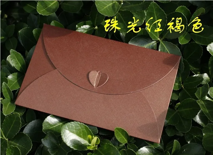 250g marrom kraft envelope de papel do