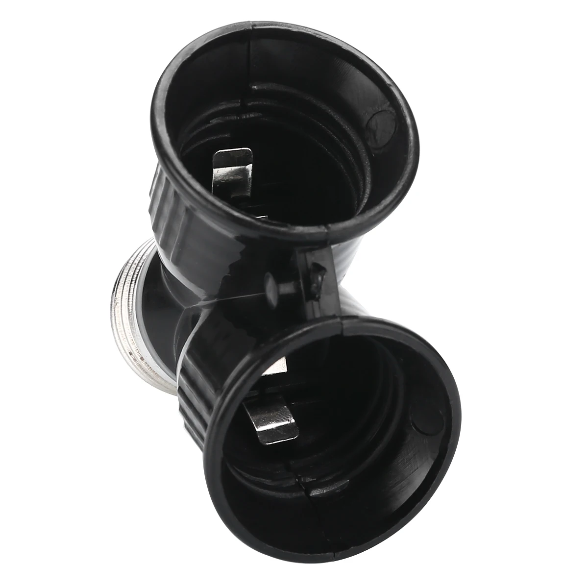 E27 Base to 2 Screw Light Socket Lamp Bulb Converter Y Shape Splitter Adapter LED Holder For Household Lighting Tool