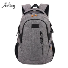 Aelicy роскошный модный холщовый рюкзак для путешествий повседневные водонепроницаемые Рюкзаки для ноутбуков мужские и женские модные дорожные Mochila Masculina