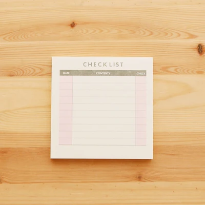 Корейский кавайный милый школьные офисные принадлежности ежедневный Еженедельный Ежемесячный план стол блокнот планировщик повесток дня контрольный лист - Цвет: C checklist memo pad