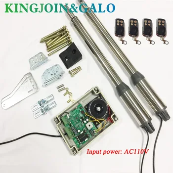 Heavty duty Automatic garage door opener swing gate opener with 4pcs remote control gsm single opener for swing garage sliding gate motor wireless door opener remote switching gate opener