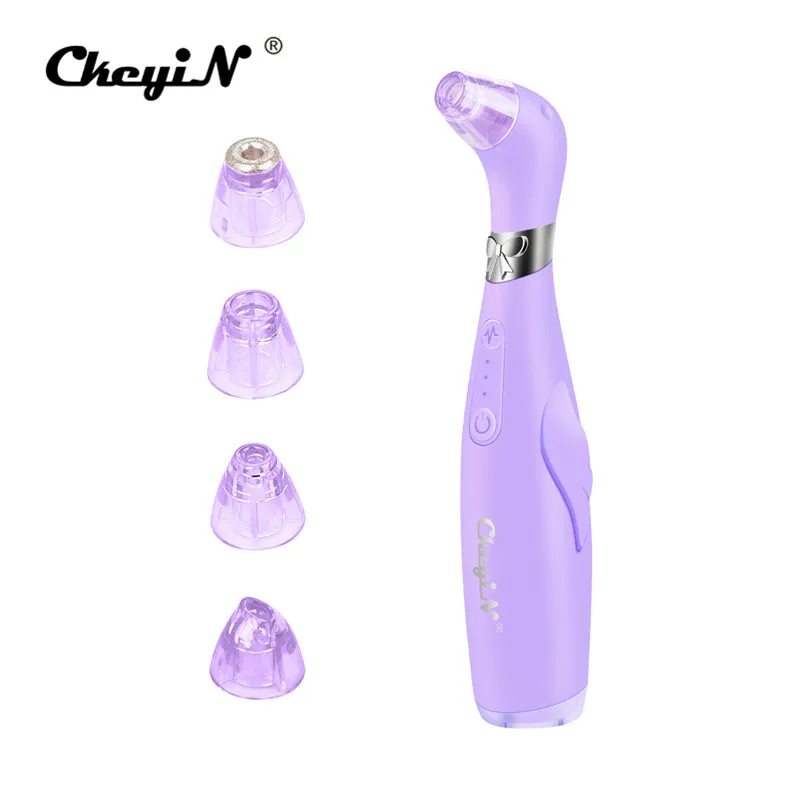 

Pore Vacuum Blackhead Remover Acne Pimple Removal Comedo Suction Tool Facial Clean Diamond Dermabrasion Machine Beauty Device