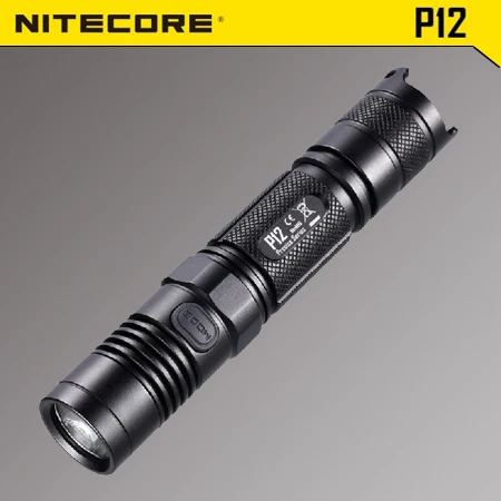 

Nitecore P12 Tactical Flashlight Cree XM-L2 U2 Led 1000 Lumens 4 Mode 18650 Outdoor Camping Pocket EDC Portable Torch