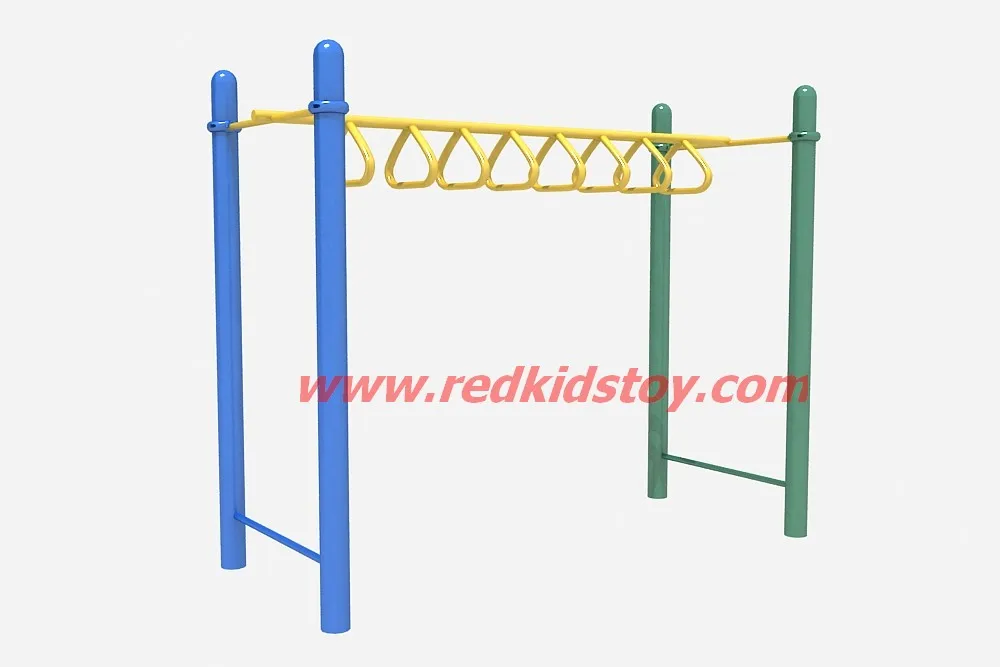 US $300.00 School Outdoor Playground Super Quality Kindergarten Outdoor Play Set Monkey Bar TH0888