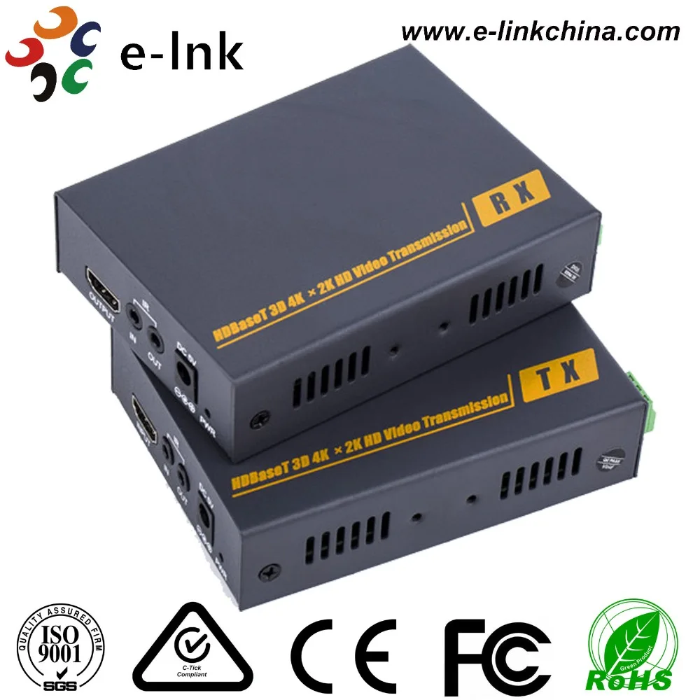4K KVM HDMI KVM HDBaseT Extender over CAT5 / 6 Kit-in