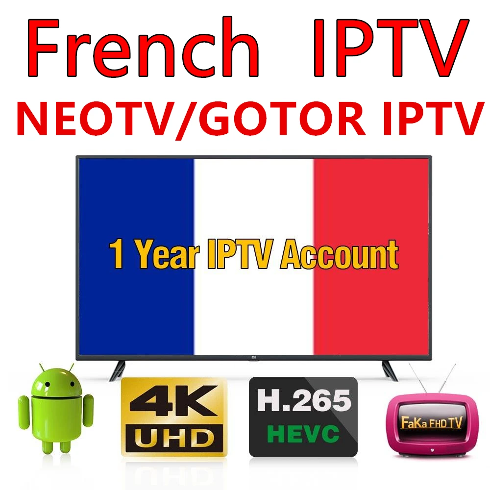 

1YEAR NEOTV PRO H265 1 year Subscription Android tv box APK m3u Smart tv Arabic France TV Belguim IPTV Code 1200 LIVE Channels
