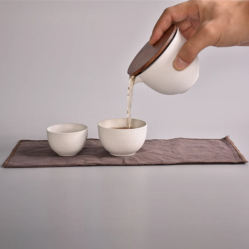 TANGPIN керамические чайники gaiwan чайные чашки китайский чайный набор портативный чайный набор для путешествия с сумкой для путешествий