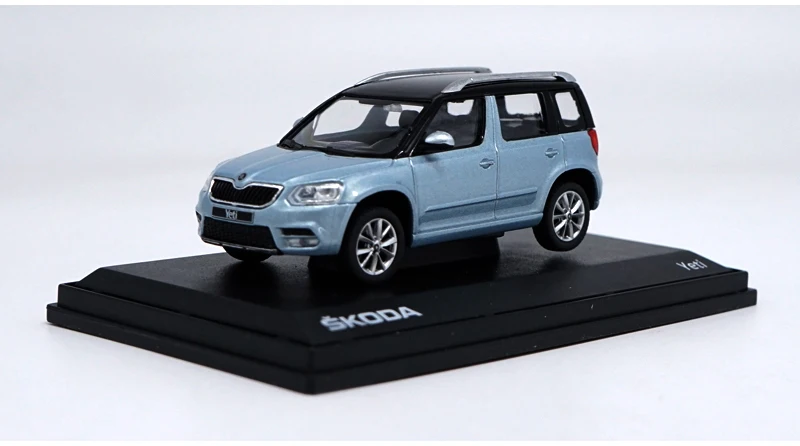 1:43 SKODA Yeti City Edition литая под давлением модель автомобиля Коллекция Металл для детей Подарки оригинальная коробка