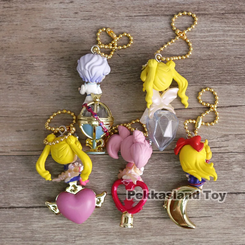Куколка Твинкл Sailor Moon 25 лет Tsukino Usagi Serenity V Chibi Usa Helios ПВХ Фигурки игрушки 5