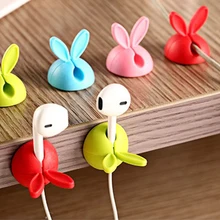 Офисные принадлежности кроличьи уши линия передачи данных фиксированное устройство силикагель намотки кабеля рабочего стола вискоза электрические провода обмотки устройства