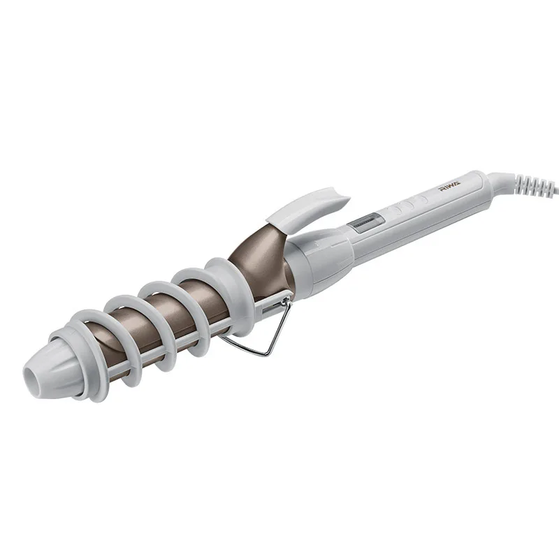 

RIWA RB-002C 25mm Curling Iron Professional LCD Display ionic Care Tourmaline Ceramic Hair curler 30s Quick Heat Design