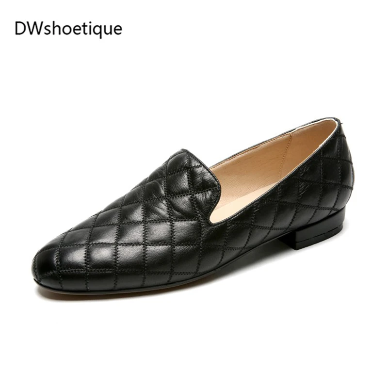2019 women pumps genuine leather round toe 3 cm high heels women spring/autumn shoes