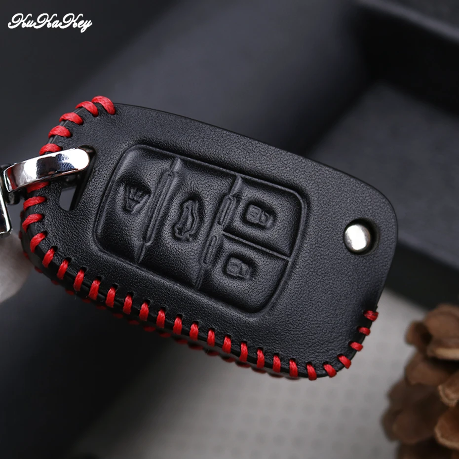Кожаный чехол для ключей автомобиля Chevrolet Cruze Aveo Captiva Epica Sail Lacetti Mrlibu защитный